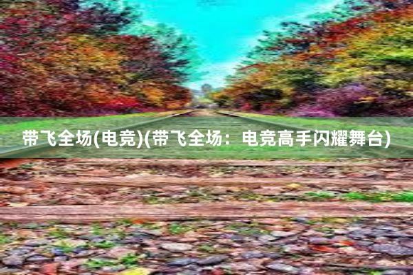 带飞全场(电竞)(带飞全场：电竞高手闪耀舞台)