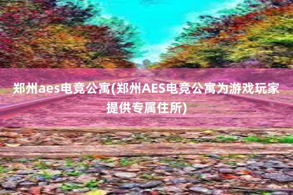 郑州aes电竞公寓(郑州AES电竞公寓为游戏玩家提供专属住所)