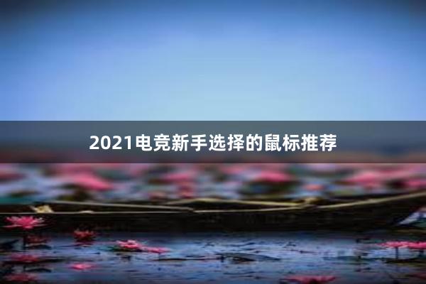 2021电竞新手选择的鼠标推荐