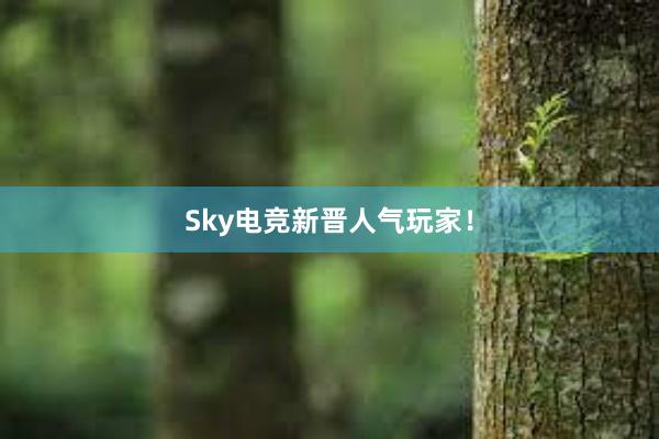 Sky电竞新晋人气玩家！