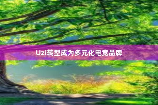 Uzi转型成为多元化电竞品牌